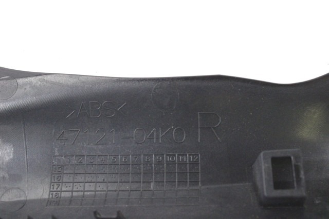 SUZUKI GSX S 1000 F 4712104K00 CARENA POSTERIORE DESTRA WDG0 17 - 20 RIGHT SIDE REAR FAIRING