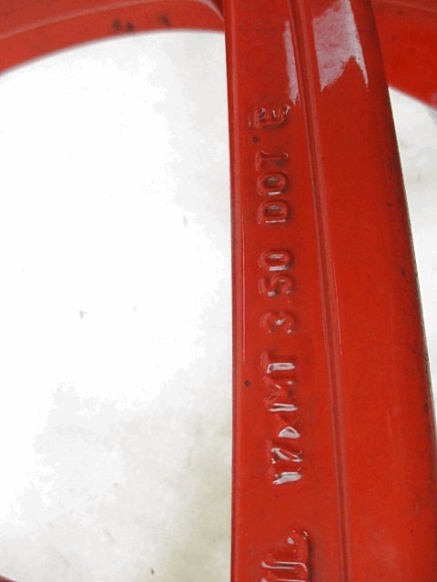 24183 HINTERRADFELGE DUCATI MONSTER S4 ( 2001 - 2002 ) Gebrauchtteil für 2001