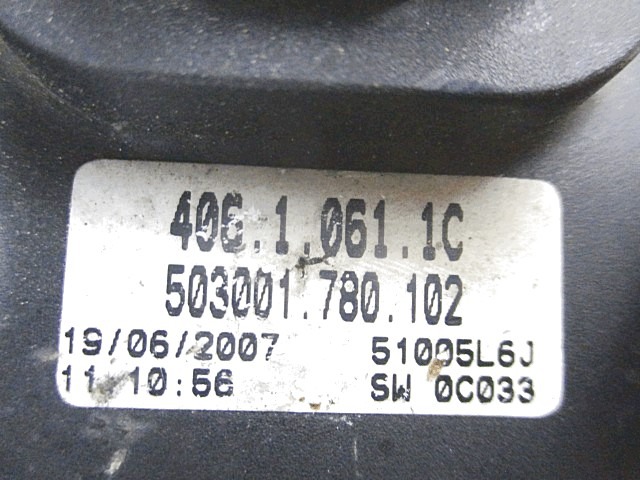 470.1.058.1CB STRETCHED LETTER FRAME DUCATI MULTISTRADA 1100 S (2006 - 2009) Gebrauchtteil für 2006