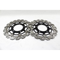 WOTTAN GP2 125 COPPIA DISCHI FRENO ANTERIORI TR125 20 - 24 FRONT BRAKE DISCS