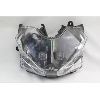 KYMCO XCITING 400 S TCS 33100ADG5E00 FARO ANTERIORE DANNEGGIATO PER RICAMBI 19 - 23 HEADLIGHT