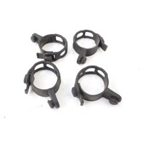 FANTIC MOTORE ENDURO 250 COMPETIOTION 4T FASCETTE GOMMA SUPPORTO FARO FA25 (2020) HEADLIGHT HOLDER CLAMPS