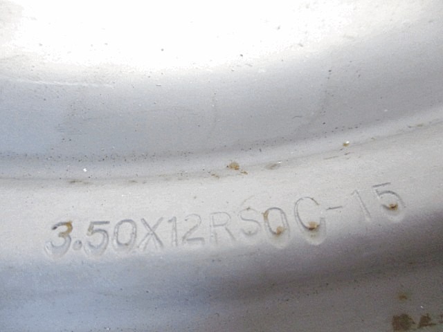 VORDERRAD / FELGE OEM N.  GEBRAUCHTTEIL  SCOOTER GARELLI T-REX 125 (1999 - 2001) HAUBRAUM, 125 cc ERSTZULASSUNG 2000