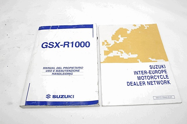 BETRIEBSANLEITUNG OEM N.  GEBRAUCHTTEIL  MOTO SUZUKI GSX R 1000 (2003 - 2004) HAUBRAUM, 1000 cc ERSTZULASSUNG 2005
