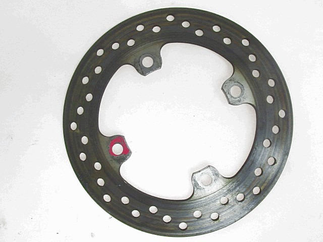 BREMSSCHEIBE HINTEN OEM N. T2025200 GEBRAUCHTTEIL  MOTO TRIUMPH 675 STREET TRIPLE ( 2007 - 2012 ) HAUBRAUM, 675 cc ERSTZULASSUNG 2009