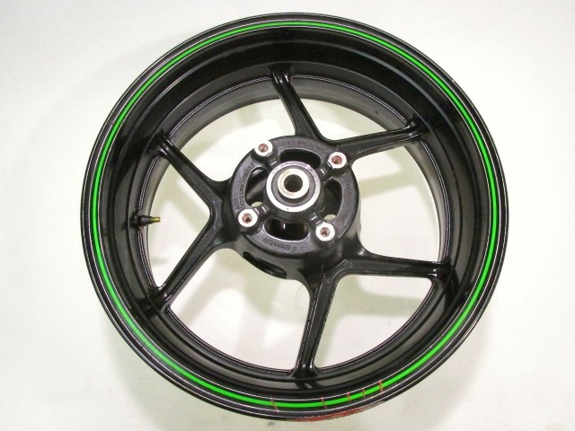 HECKLEUCHTFELGE OEM N. 41073008118F  GEBRAUCHTTEIL  MOTO KAWASAKI NINJA 1000 ZX-10R (2008 - 2009) HAUBRAUM, 1000 cc ERSTZULASSUNG 2011