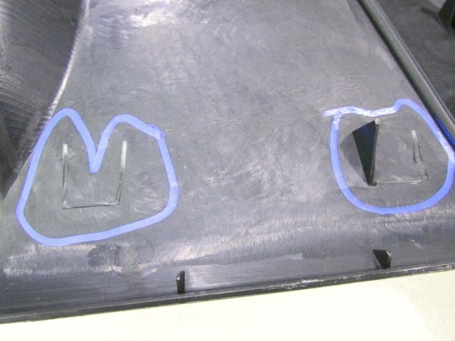 DASHBOARD COVER / HANDLEBAR OEM N. 5RU2836K0000 GEBRAUCHTTEIL  SCOOTER YAMAHA YP 400 MAJESTY / ABS (2004 - 2008) HAUBRAUM, 400 cc ERSTZULASSUNG 2008