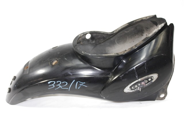 HECKVERKLEIDUNG OEM N.  GEBRAUCHTTEIL  SCOOTER APRILIA SCARABEO 50 2T HAUBRAUM, 50 cc ERSTZULASSUNG