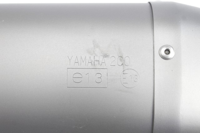 YAMAHA YZF R6 2C0147530200 MARMITTA SILENZIATORE SCARICO RJ11 06 - 07 TITANIUM MUFFLER SILENCER LEGGERI SEGNI