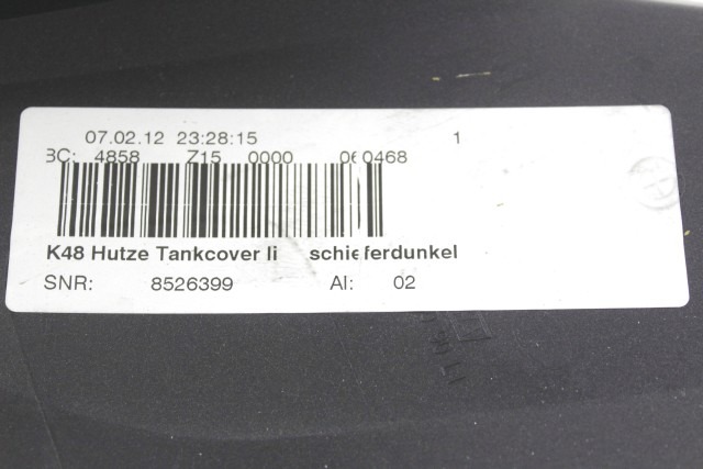 BMW K 1600 GTL 46638526865 CARENA SERBATOIO SINISTRA SUPERIORE K48 10 - 16 LEFT TANK UPPER FAIRNG 46637727445