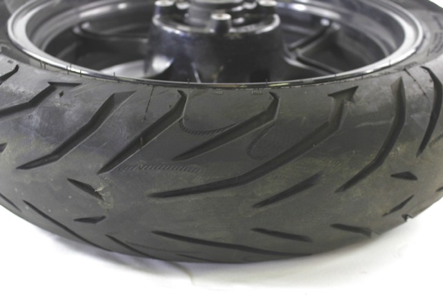 KAWASAKI VERSYS 650 410730146QT CERCHIO RUOTA POSTERIORE 17X4.50 10 - 13 REAR WHEEL PNEUMATICO OK