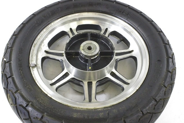 KAWASAKI EN 500 VULCAN 410731465FA CERCHIO RUOTA POSTERIORE 15X3.00 EN500 91 - 96 REAR WHEEL SEGNI DI USURA PNEUMATICO DA SOSTITUIRE