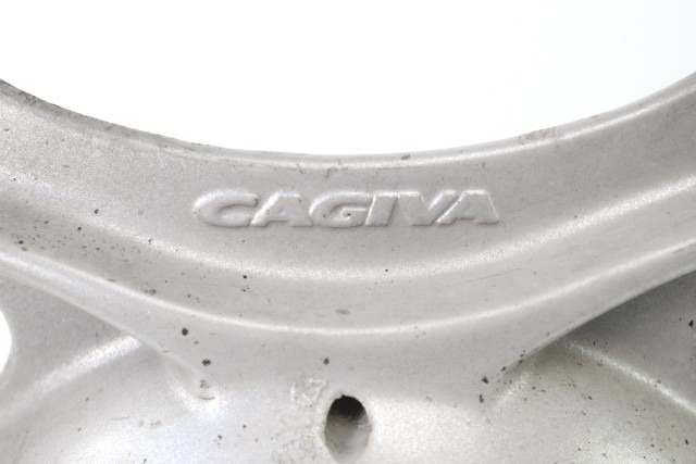 CAGIVA CUCCIOLO 125 CERCHIO RUOTA POSTERIORE 14X2.50 REAR WHEEL SEGNI DI USURA