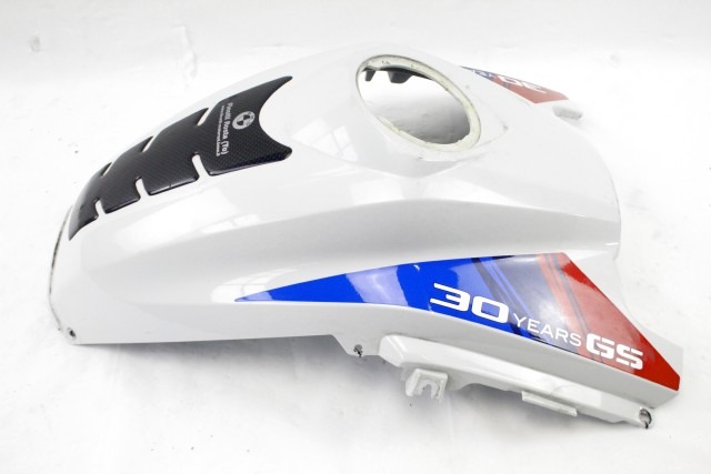 BMW R 1200 GS 46637727814 CARENA SERBATOIO 30° ANNIVERSARIO K25 08 - 12 FUEL TANK FAIRING ATTACCHI DANNEGGIATI 46637709317 46637693425