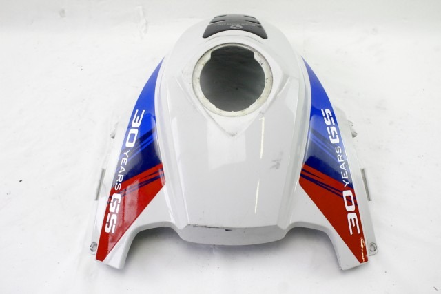 BMW R 1200 GS 46637727814 CARENA SERBATOIO 30° ANNIVERSARIO K25 08 - 12 FUEL TANK FAIRING ATTACCHI DANNEGGIATI 46637709317 46637693425