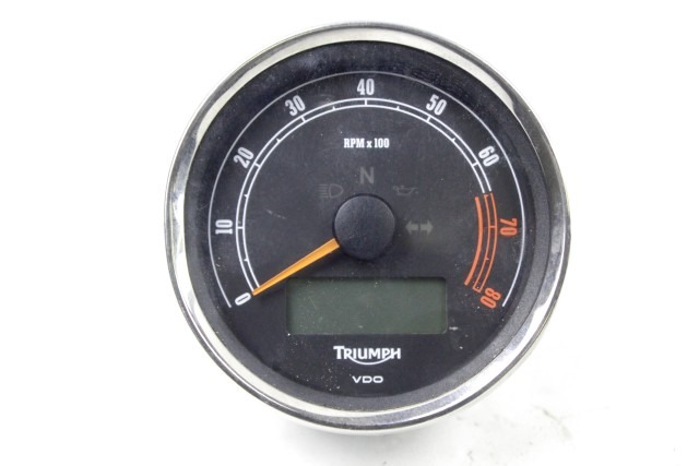 TRIUMPH ROCKET 3 ROADSTER T2503041 STRUMENTAZIONE RPM TACHIMETRO 10 - 17 TACHOMETER PICCOLA AMMACCATURA