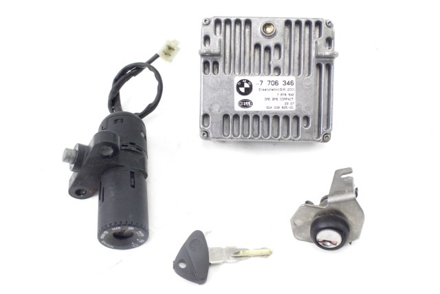 BMW G 650 X 13627706346 51257696912 KIT CHIAVE ECU ACCENSIONE K15 06 - 09 ECU LOCKS KEY KIT