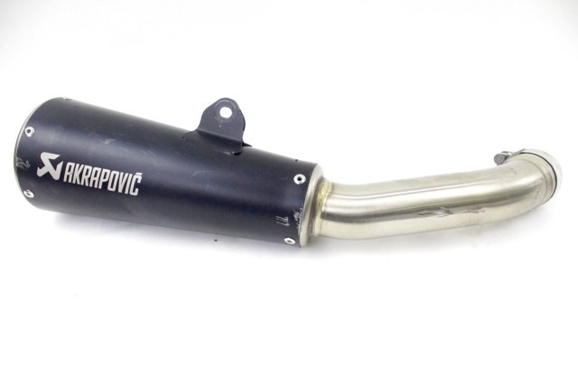 HUSQVARNA SVARTPILEN 125 SILENZIATORE TERMINALE SCARICO AKRAPOVIC M-HCUFG002 21 - 23 SILENCER