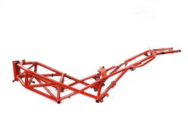 DUCATI MONSTER 695 47011862BA TELAIO CON DOCUMENTI 06 - 08 FRAME DANNEGGIATO