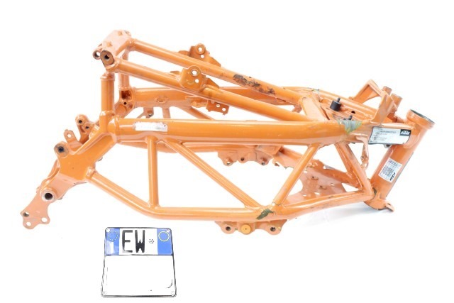 KTM 125 DUKE 93003001100EB TELAIO CON DOCUMENTI STORTO 21 - 23 FRAME WITH DOCUMENTS