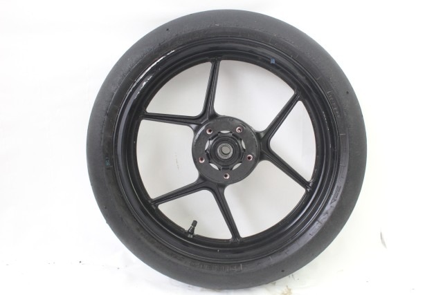 KAWASAKI Z 750 410730724795 CERCHIO RUOTA ANTERIORE 17X3.50 07 - 15 FRONT WHEEL CERCHIO STORTO PNEUMATICO SLICK