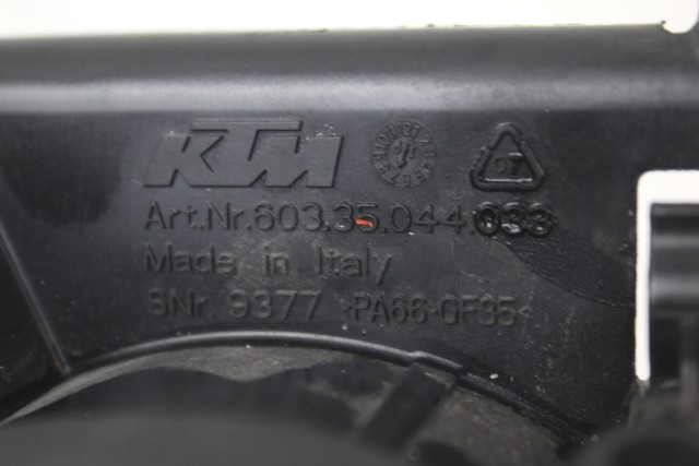 KTM 1290 SUPER DUKE GT 60335044033 ELETTROVENTOLA RADIATORE 19 - 21 FAN