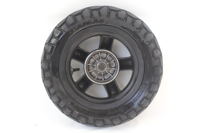 PIAGGIO ZIP 50 4T 646613000C CERCHIO RUOTA POSTERIORE 10 X 3.00 18 - 20 FRONT WHEEL VITI DISCO FRENO BLOCCATE