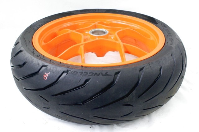 KTM 1290 SUPER DUKE GT 61610001000EB CERCHIO RUOTA POSTERIORE 6.00X17 19 - 21 REAR WHEEL 