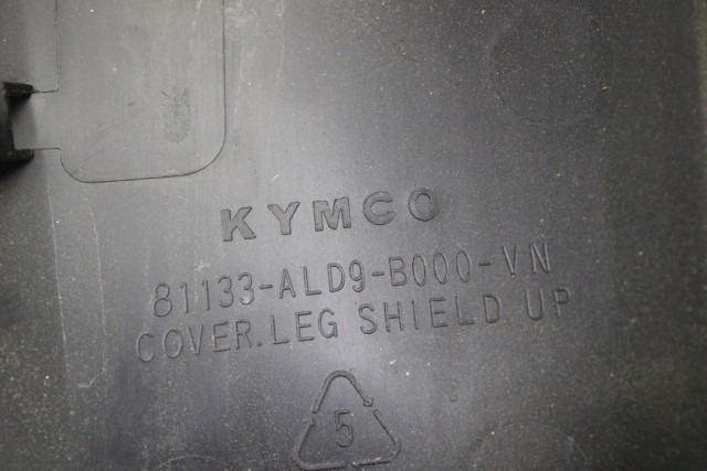 KYMCO PEOPLE ONE 125 81133ALD9B000 COVER RETROSCUDO SUPERIORE 15 - 20 UPPER LEG SHIELD COVER