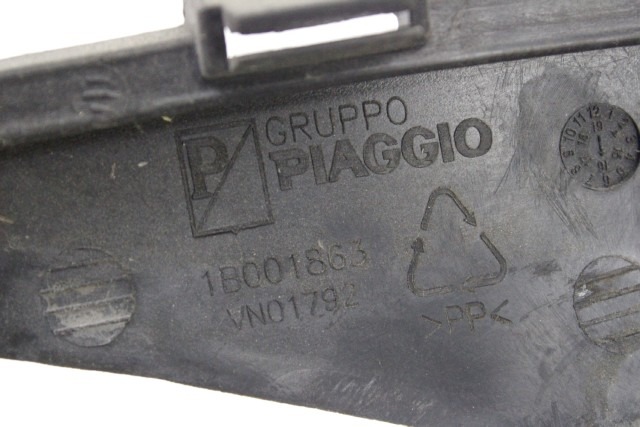 PIAGGIO MEDLEY 125 1B001703 1B001863 COVER POSTERIORE INFERIORE 16 - 19 REAR LOWER PROFILE