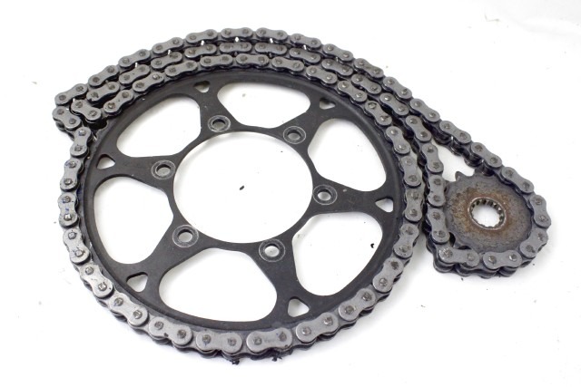 TRIUMPH TRIDENT 660 T2017173 KIT CATENA CORONA PIGNONE (KM 5.000) 21 - 24 CHAIN SPOCKETS KIT