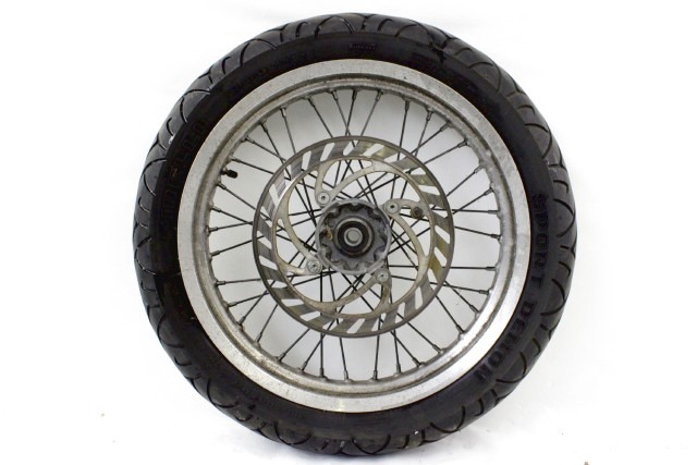 BETA RR 125 MOTARD 2702578057 CERCHIO RUOTA ANTERIORE 06 - 11 FRONT WHEEL DISCO E PNEUMATICO DA SOSTITUIRE