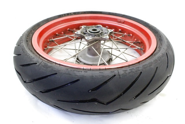 BETA RR 520 4T 1242902059 CERCHIO RUOTA POSTERIORE MOTARD 10 - 12 REAR WHEEL 