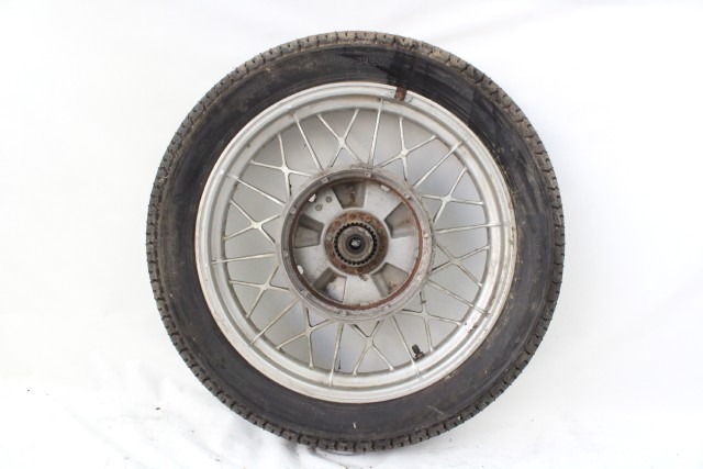 BMW R65 R75 R80 R100 36311238052 CERCHIO RUOTA POSTERIORE 18X2.50 REAR WHEEL SEGNI DI USURA