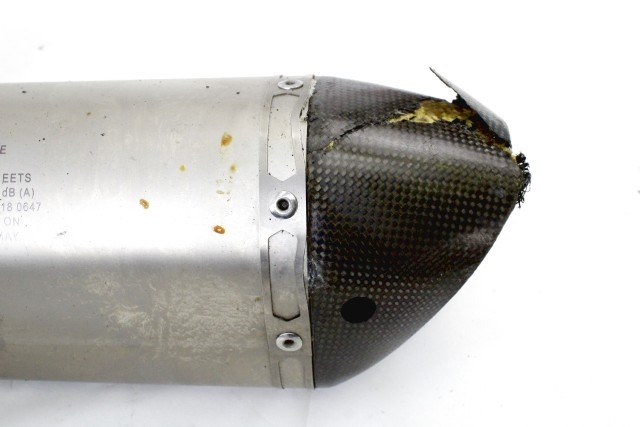 BMW C 600 SPORT 77118544341 MARMITTA SILENZIATORE AKRAPOVIC K18 11 - 15 SILENCER MUFFLER FONDELLO DANNEGGIATO 77118528402