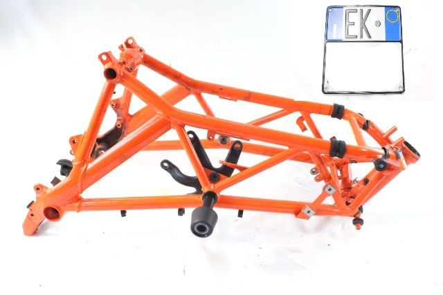 KTM 1290 SUPER DUKE R 61603001100EB TELAIO CON DOCUMENTI 17 - 18 FRAME WITH DOCUMENTS