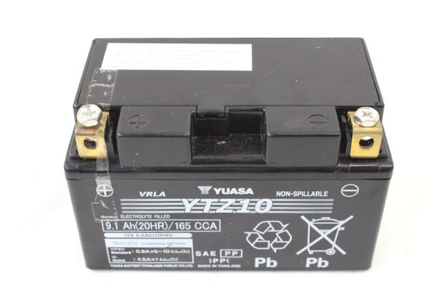 BATTERIA MOTO YUASA YTZ10S 12V 9AH 190CCA BATTERY