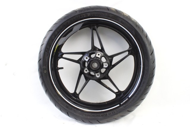 CFMOTO 700 CL-X SPORT 6GUV-070100-6000-0BM00 CERCHIO RUOTA ANTERIORE 3.50X17 22 - 24 FRONT WHEEL 6GUV-070100-6001-0BM00 PICCOLI GRAFFI