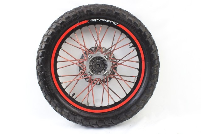 BETA RR 125 4T ENDURO R 021421130059 CERCHIO RUOTA POSTERIORE 1.85X18 18 - 21 REAR WHEEL 218185AGN2F CON PICCOLO GRAFFIO