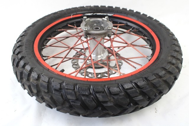 BETA RR 125 4T ENDURO R 021421130059 CERCHIO RUOTA POSTERIORE 1.85X18 18 - 21 REAR WHEEL 218185AGN2F CON PICCOLO GRAFFIO