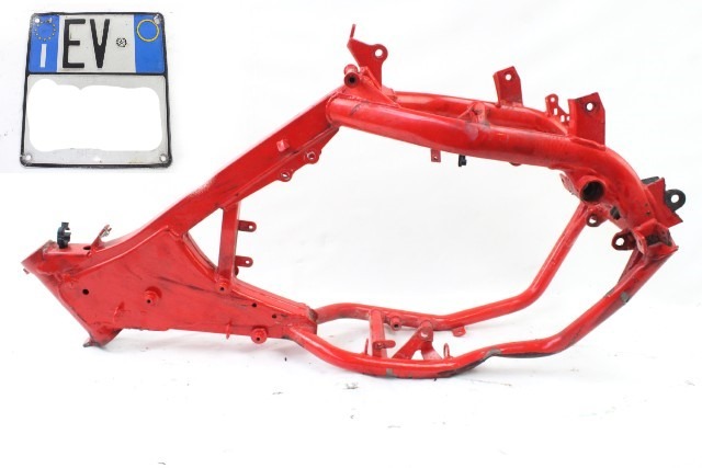 BETA RR 125 4T ENDURO R 021310278050 TELAIO CON DOCUMENTI 18 - 21 FRAME WITH DOCUMENTS CON AMMACCATURA